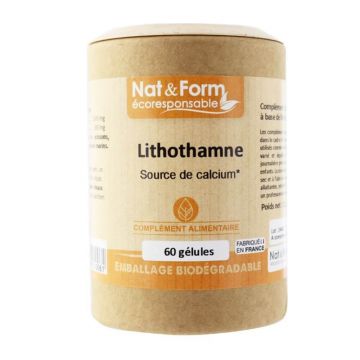Nat&Form Lithothamnion 60 gelule ecoresponsabile