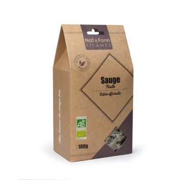 Nat&Form Organic Sage Leaf Herbal Tea 100g