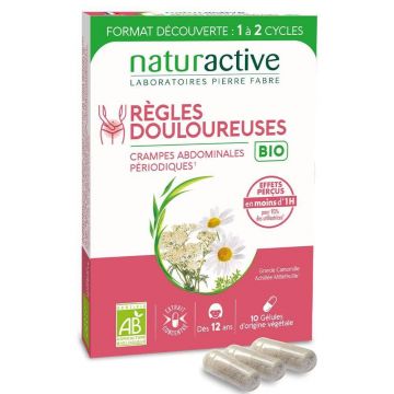 Naturactive Organic Pain Periods 10 gélules