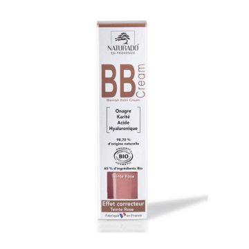 Naturado Maquillage BB Cream Pink Bio cu efect corector 50ml