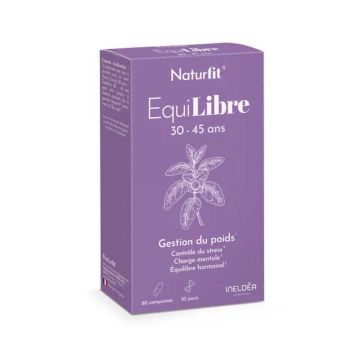 Naturfit EquiLibre 30-45 ani 60 comprimate