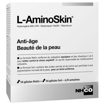 Nhco Nutrition L-amino Skin anti-îmbătrânire frumusețe 2x56 capsule
