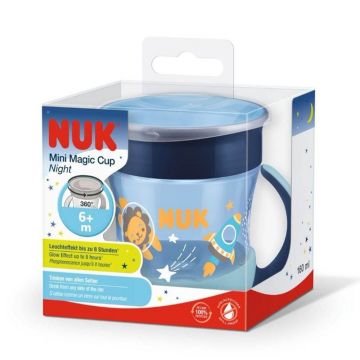 Nuk Mini Magic Cup Night Training Cup 360 Mânere de la 6 luni în sus 160 ml