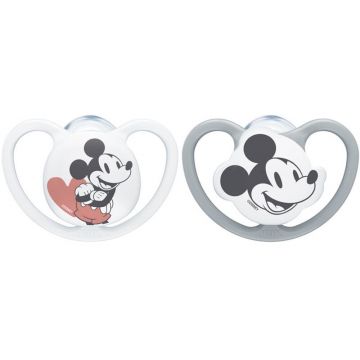 Nuk Space Disney suzete fiziologice 0-6 luni 2pcs