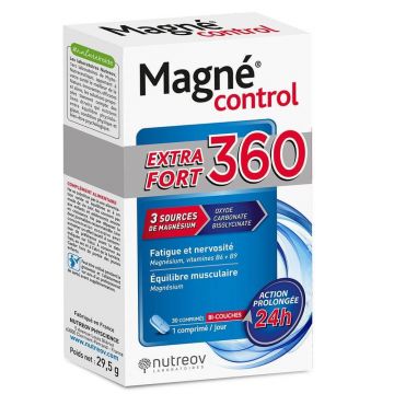 Nutreov Magne Control Extra Fort 360 30 comprimate