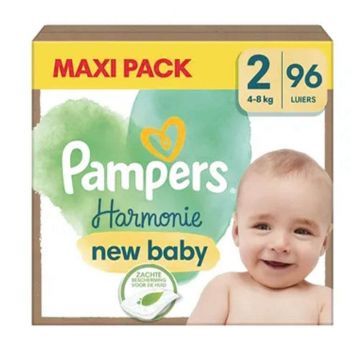 Pampers Harmonie Scutece mărimea 2 - 4-8kg x96