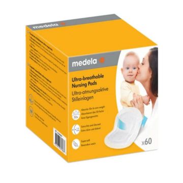 Perne de alăptare Medela Ultra-breatheable x60