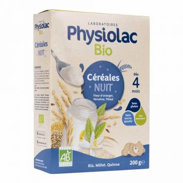 Physiolac Cereal Night De la 4 luni 200g