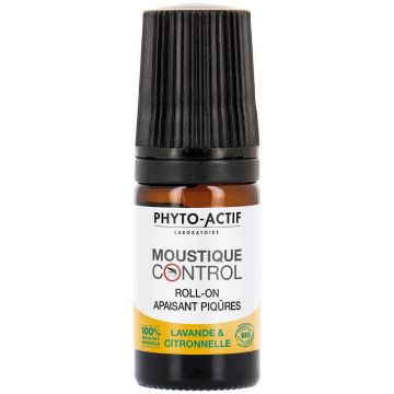 Phyto-Actif Oferta Moustique Control Mosquito Repellenri Roll-On Calmant mușcături Lavandă și Lemongrass 8ml