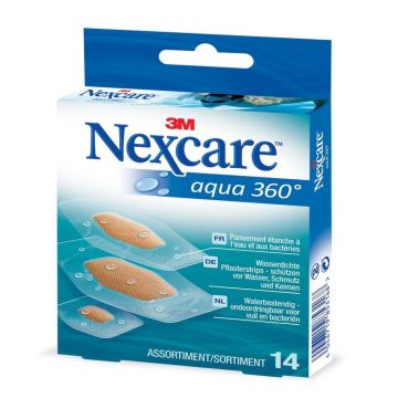 Plasturi Nexcare Aqua 360° X14