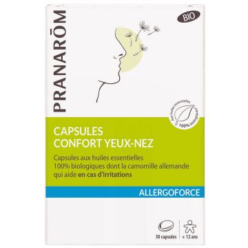 Pranarôm Allergoforce Confort nas și ochi 30 Capsule