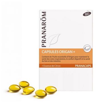 Pranarôm Pranacaps Oregano + 30 Capsule Bio
