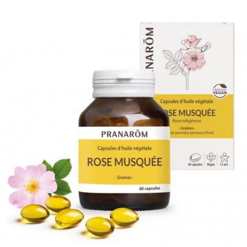 Pranarôm Rosehip Plant Oils Hidratant Fortificant Antioxidant 60 Capsule