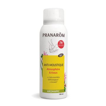 Pranarôm Spray aromatic împotriva țânțarilor Atmosferă și țesături organice 1 an 150 ml