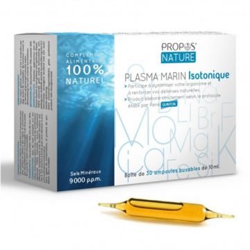 Propos'Nature Bio Marine Plasma izotonică 30 fiole