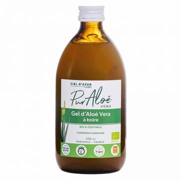 Pur Aloé Organic Fairtrade Aloe Vera Gel pentru băut 500ml