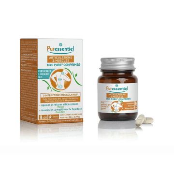 Puressentiel Articulații și mușchi Contracții musculare Myo Pure 20 comprimate