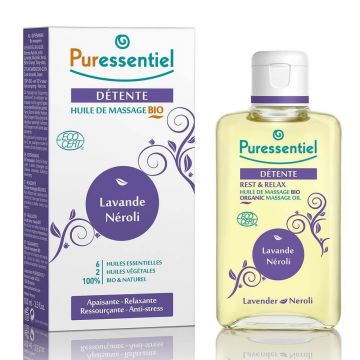 Puressentiel Serene Sleep Organic Relaxing Massage Oil 100ml