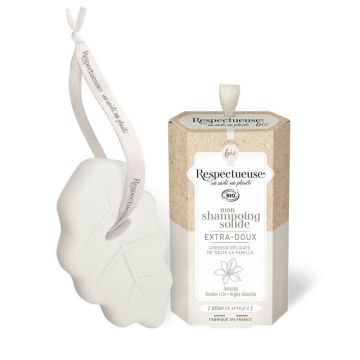 Respectueuse Extra Mild Organic Solid Shampoo Almond 75g