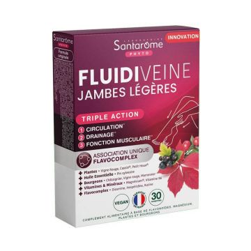 Santarome Fluidiveine Light Legs Triple Action 30 Tablete Santarome Light Legs Triple Action 30 Tablete