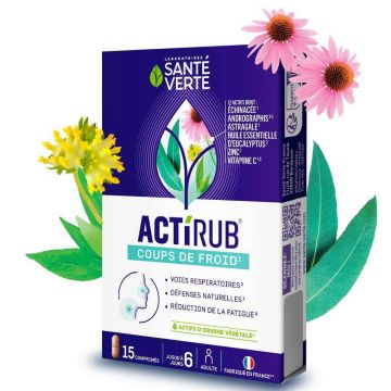 Sante Verte ActiRub Cold Shots 15 tablete