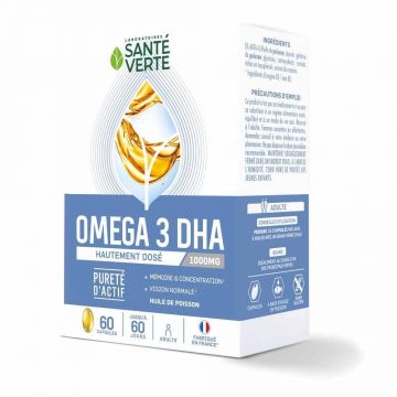 Sante Verte Omega 3 DHA 60 Capsule