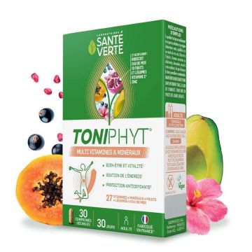 Sante Verte Toniphyt Multivitamine și minerale 30 de tablete casabile