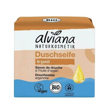 Săpun de duș cu ulei de argan Alviana Bio 100g