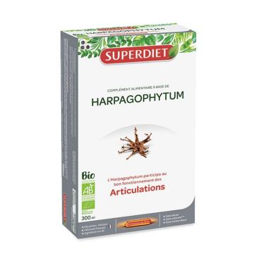 Superdiet Harpagophytum organic articulații 20 flacoane