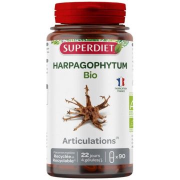 Superdiet Harpagophytum Organic Articulation 90 Gelule