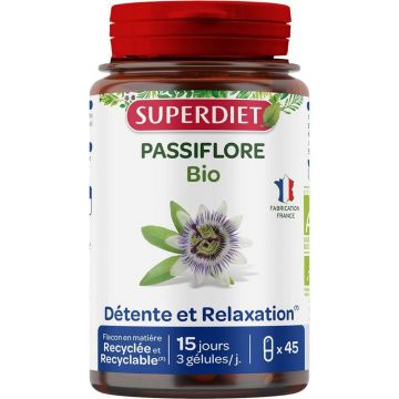 Superdiet Organic floarea pasiunii 45 capsule