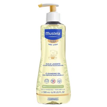 Ulei de curățare pentru copii Mustela Piele uscată 500ml