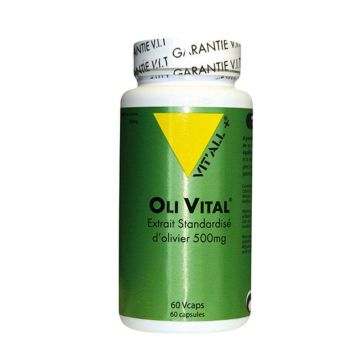 Vit'All+ Oli Vital Extract standardizat de măsline 500mg 60 capsule