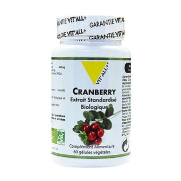 Vit'All+ Organic Cranberry 400 60 capsule