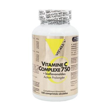 Vit'All+ Vitamina C Complex 750 100 comprimate