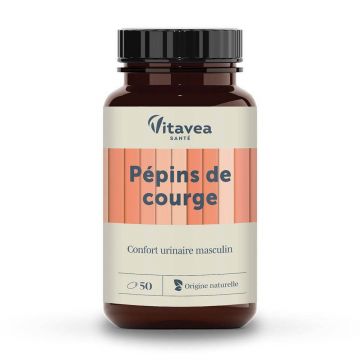Vitavea Santé Nutri'sentiels Bio Semințe de dovleac Confort urinar masculin 50 Capsule