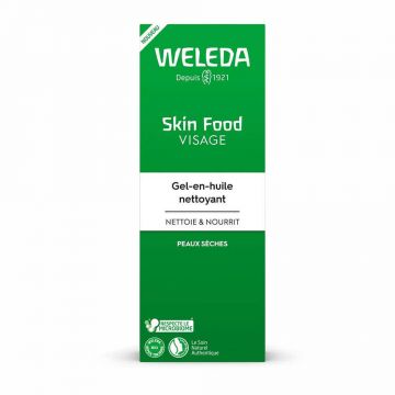 Weleda Skin Food Gel-en-huile Curățare facială 75ml Skin Food Peaux Sèches Weleda Curățare facială piele uscată 75ml