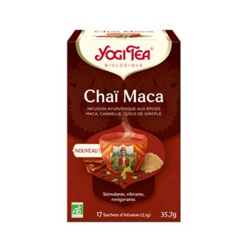 Yogi Tea Infuzie de Chaï Maca 17 pungi