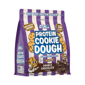 Aluat pentru fursecuri proteice Protein Cookie Dough, Double Chocolate, 1000 g, Applied Nutrition
