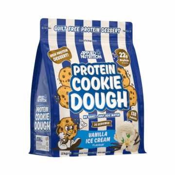 Aluat pentru fursecuri proteice Protein Cookie Dough, Vanilla Ice Cream, 1000 g, Applied Nutrition