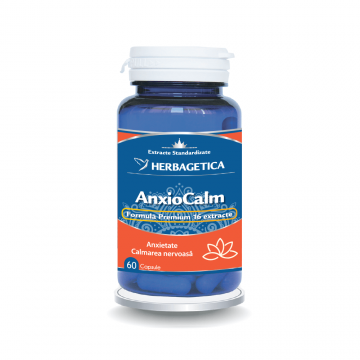 Anxiocalm, 60 capsule, Herbagetica