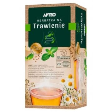Apteo Natura ceai digestiv, 20 pliculețe