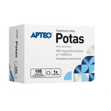 Apteo Potasiu, 100 comprimate