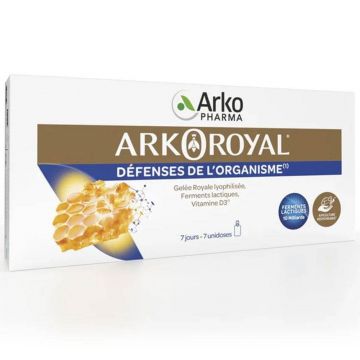 Arkopharma Arkoroyal Body Defences Royal Jelly 7 unidose