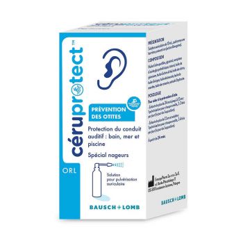 Bausch&Lomb Ceruprotect Sticlă spray Special pentru înotători 10ml