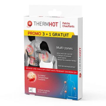 Bausch&Lomb Thermhot Multizone patch-uri 13x10cm x3 + 1