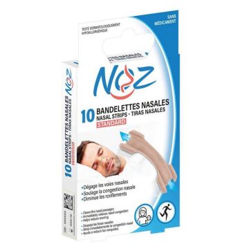 Benzi nazale standard Noz 10 plasturi