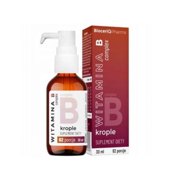 BioceriQ Pharma Vitamina B Complex, picături, 30 ml