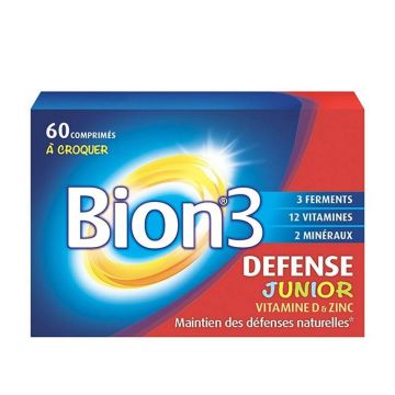 Bion3 Defence Junior A cruciferă 60 comprimate