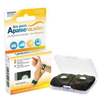Brățară Seaband anti-nausea pentru copii x2